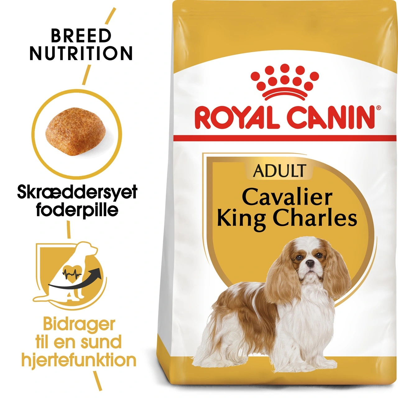 Royal Canin Cavalier King Charles Adult 1,5 kg - tørfoder til små hunde
